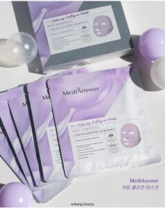 MediAnswer Calming Collagen Mask Sheet 5P