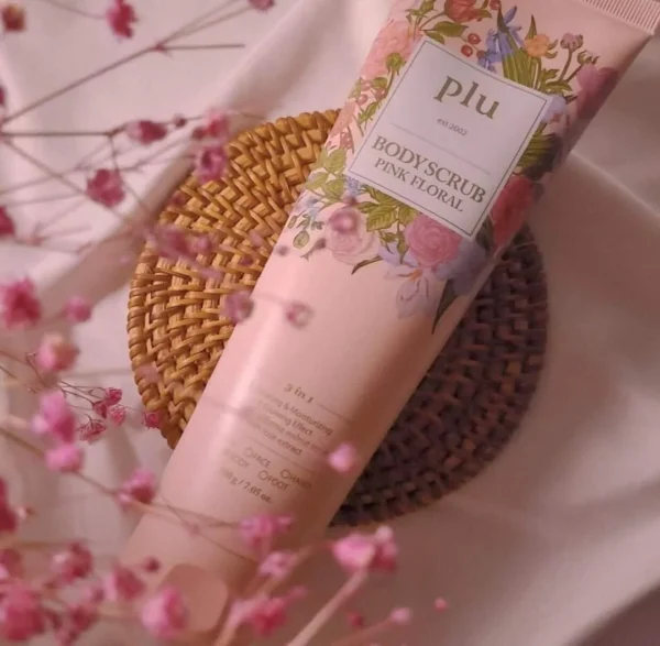 Plu Body Scrub – Pink Floral