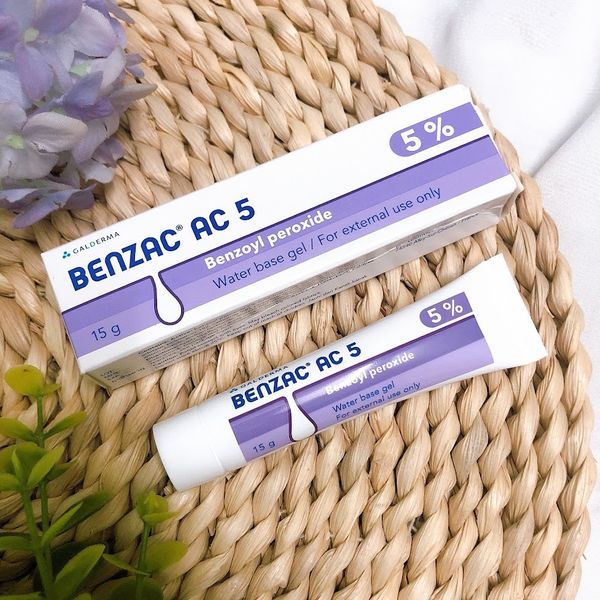 BENZAC AC 5% (Benzoyl Peroxide Water-Based Gel)