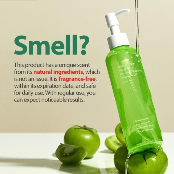 Green Tomato Deep Pore Double Cleansing Ampoule Oil