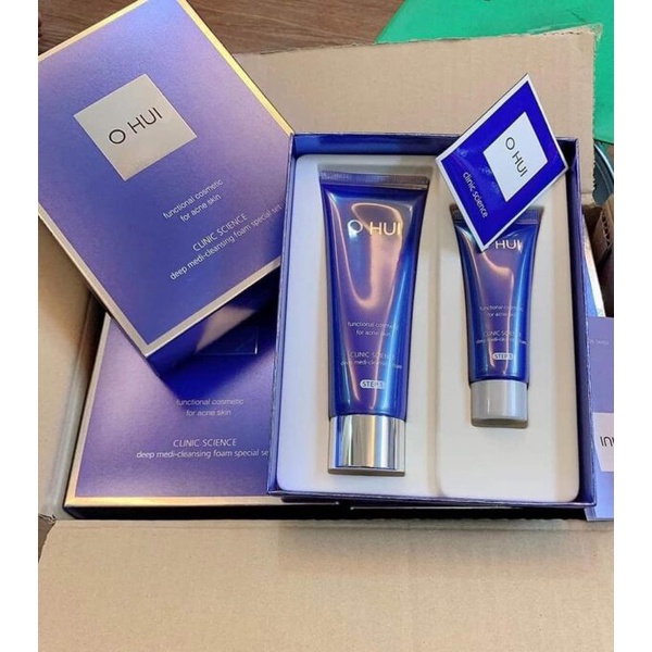 O HUI Clinic Science Deep Medi-Cleansing Foam Special Set