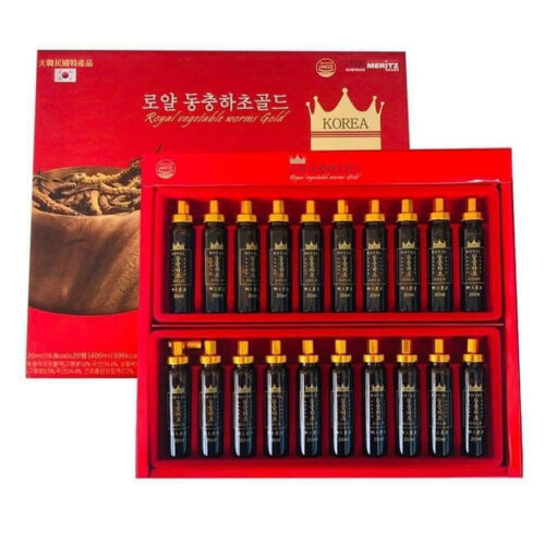 👑 Local Royal Cordyceps Gold Drink (30 vials x 20ml)  👑