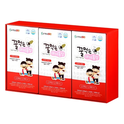 Korean Red Ginseng for Kids – 20ml x 30 Packs
