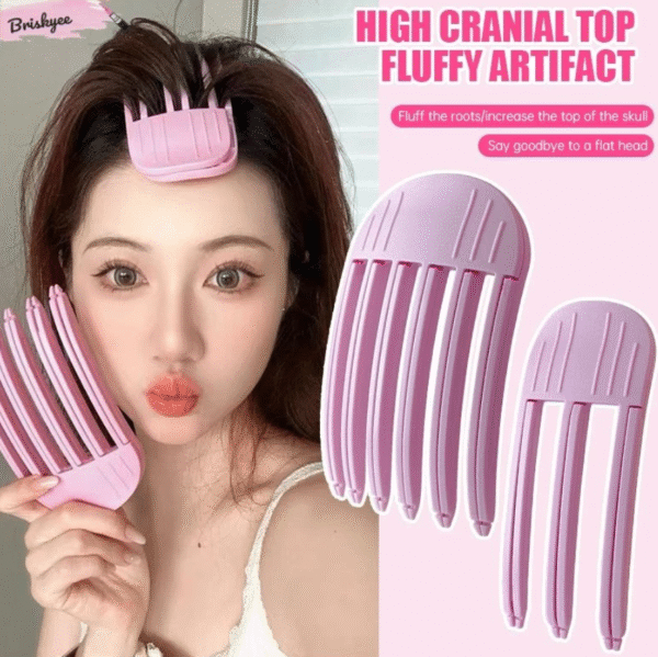 High Cranial Top Fluffy Clip (1 piece)