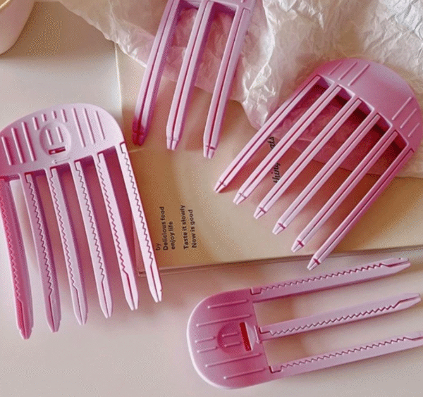 High Cranial Top Fluffy Clip (1 piece)