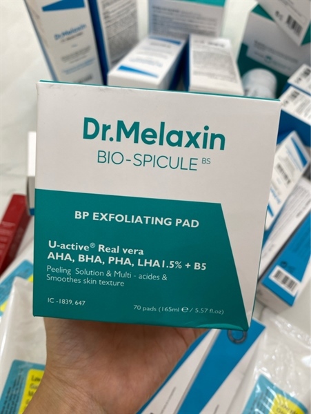 Dr.Melaxin, Bio-Spicule, Exfoliating Pad, 70 Pads, (165 ml)