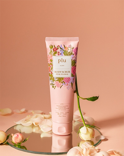 Plu Body Scrub – Pink Floral