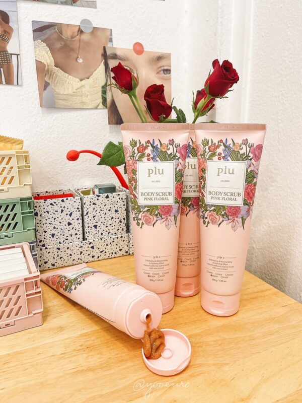 Plu Body Scrub – Pink Floral