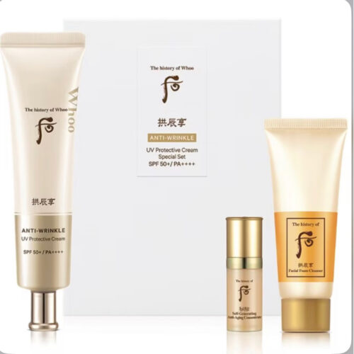 he History of Whoo – UV Protective Cream Special Set (Anti-Wrinkle)