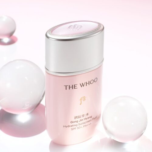 THE WHOO – GONG JIN HYANG HYDRATING SUNSCREEN FLUID ( 60ml + 4 x 25ml )