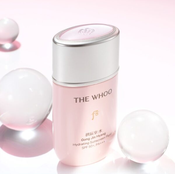 THE WHOO – GONG JIN HYANG HYDRATING SUNSCREEN FLUID ( 60ml + 4 x 25ml )