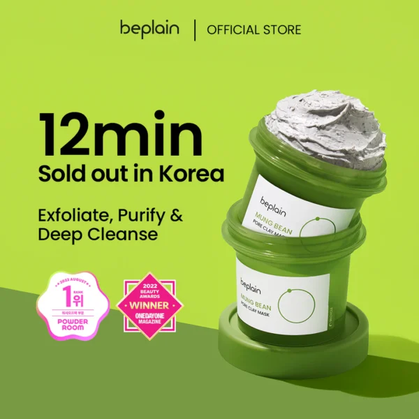 BEPLAIN Mung Bean Pore Clay Mask