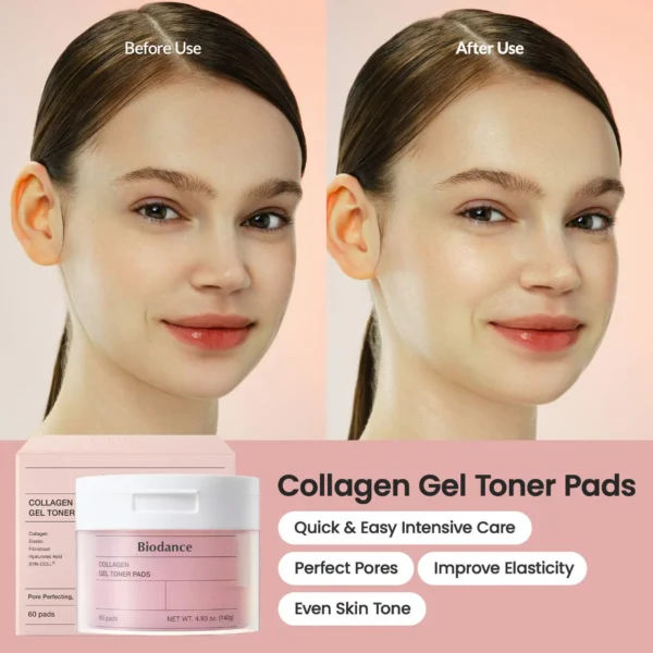 Biodance Collagen Gel Toner Pads (60 pads / 140g)