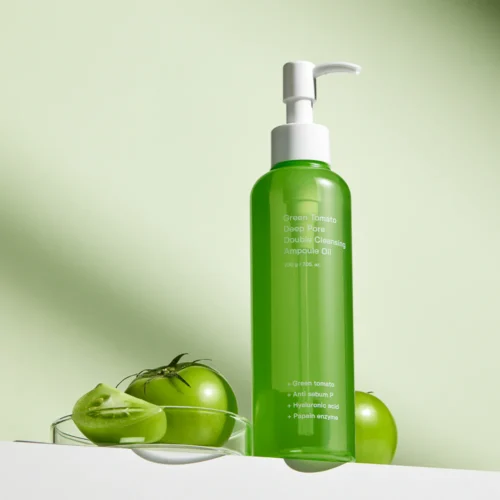 Green Tomato Deep Pore Double Cleansing Ampoule Oil