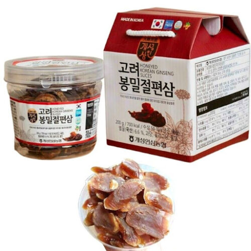 Honeyed Korean Ginseng Slices