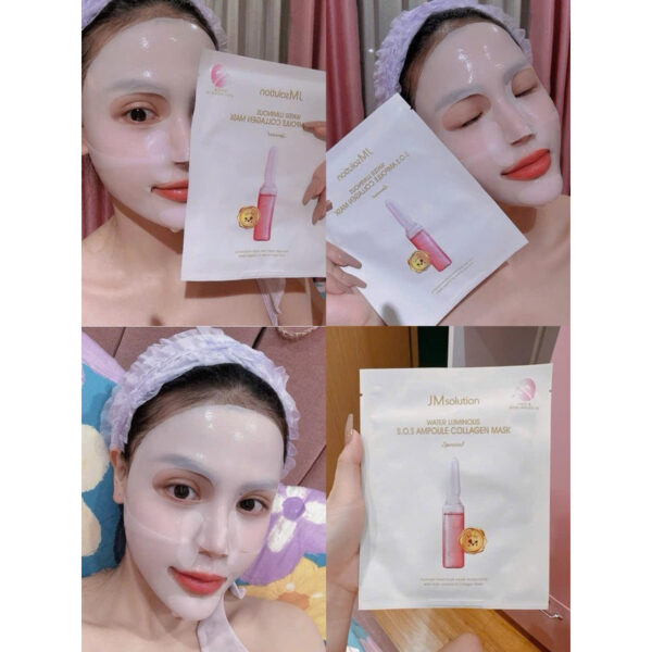 JMsolution Water Luminous S.O.S Ampoule Collagen Mask (1pc)