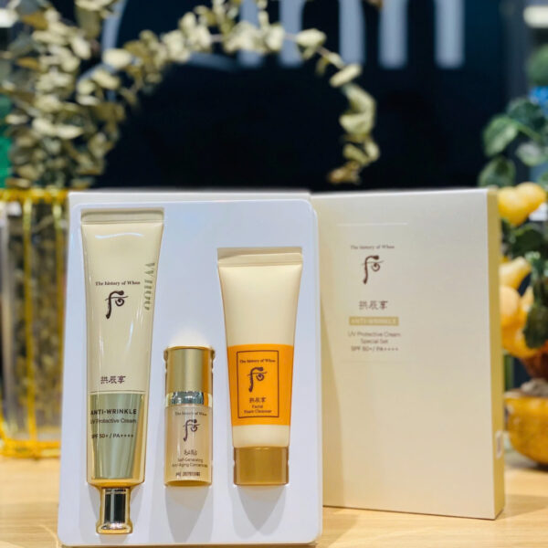 he History of Whoo – UV Protective Cream Special Set (Anti-Wrinkle)