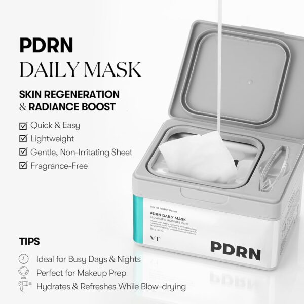 VT COSMETICS PDRN Daily Mask (30 Sheets)