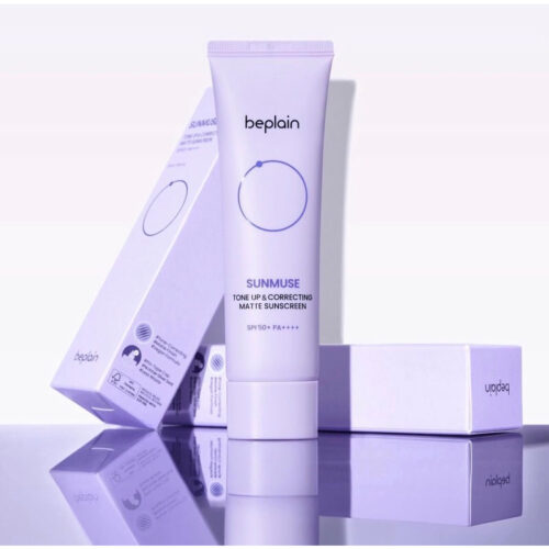 ☀️ Beplain SUNMUSE Tone-Up & Correcting Matte Sunscreen ( 50ml )