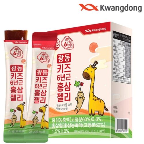 Kwangdong Kids 6-Year Red Ginseng Jelly